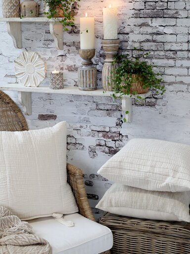 Impressionen zu Chic Antique Baumwoll Kissenbezug mit Mustern, Bild 7