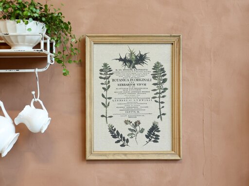 Impressionen zu Chic Antique Bild mit wilden Blumen und Naturrahmen, Bild 1