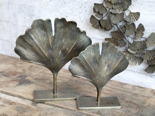 Impressionen zu Chic Antique Blatt Dekor auf Fuß, Bild 1