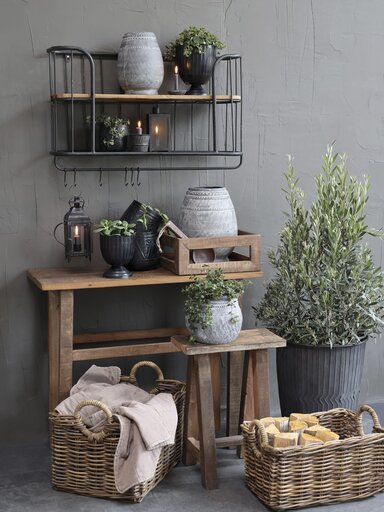 Impressionen zu Chic Antique Blumentopf aus Eisen 3er-Set, Bild 1
