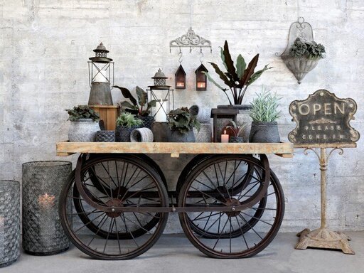Impressionen zu Chic Antique Blumentopf Corte mit Flechtmuster, Bild 2