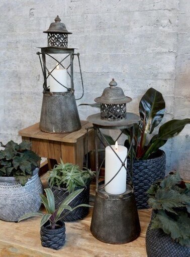 Impressionen zu Chic Antique Blumentopf Corte mit Flechtmuster, Bild 3