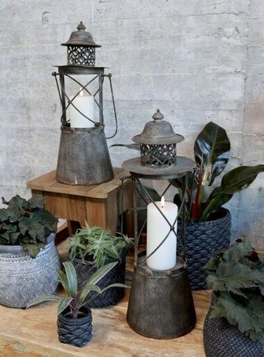 Impressionen zu Chic Antique Blumentopf Corte mit grobem Flechtmuster, Bild 3