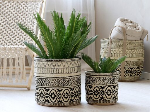 Impressionen zu Chic Antique Blumentopf mit Plastfütterung im Set, Bild 6