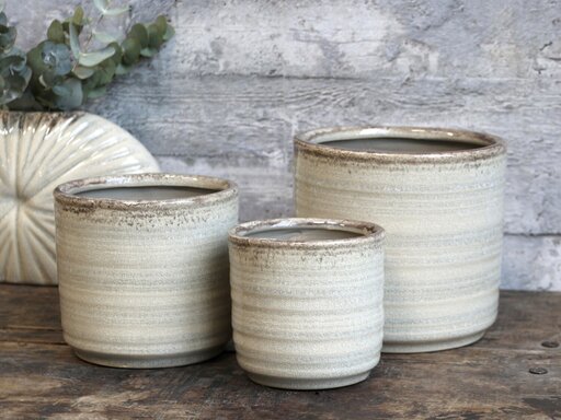 Impressionen zu Chic Antique Blumentopf Niort, Bild 4