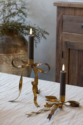 Impressionen zu Chic Antique LED-Stabkerzen Cenon mit Rillen 2er-Set, Bild 7