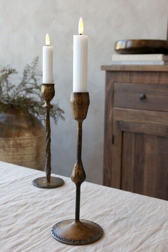 Impressionen zu Chic Antique LED-Stabkerzen Cenon mit Rillen 2er-Set, Bild 10