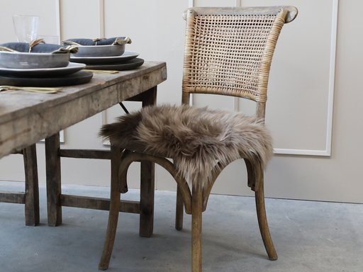 Impressionen zu Chic Antique Dekofell Stuhlauflage, Bild 3