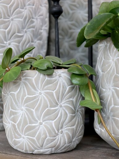 Impressionen zu Chic Antique Colmar Blumentopf mit Blumenmuster, Bild 3