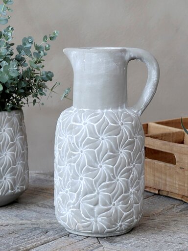 Impressionen zu Chic Antique Colmar Kanne mit Blumenmotiv, Bild 3
