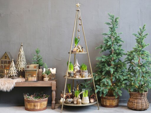 Impressionen zu Chic Antique Deko Aufsatz mit 3 Tabletts, Bild 1