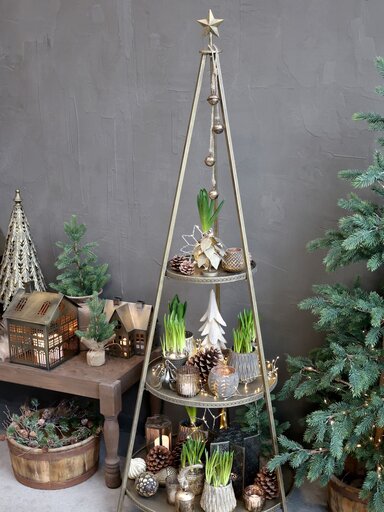 Impressionen zu Chic Antique Deko Aufsatz mit 3 Tabletts, Bild 2