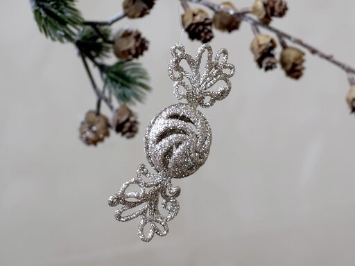 Impressionen zu Chic Antique Deko Bonbon mit Glitzer, Bild 3