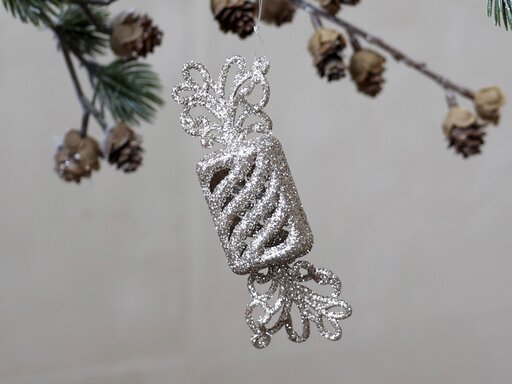 Impressionen zu Chic Antique Deko Bonbon mit Glitzer, Bild 1