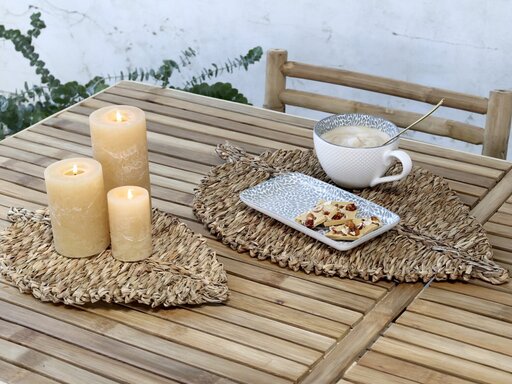 Impressionen zu Chic Antique Setzgedeck Blatt aus Seegras, Bild 6