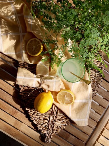 Impressionen zu Chic Antique Setzgedeck Blatt aus Seegras, Bild 3