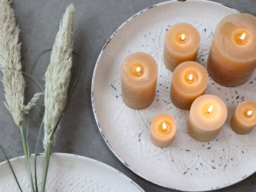 Impressionen zu Chic Antique Dekotablett mit Muster aus Eisen, Bild 5