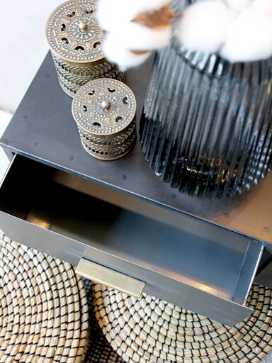 Impressionen zu Chic Antique Dose mit Deckel und Muster, Bild 2