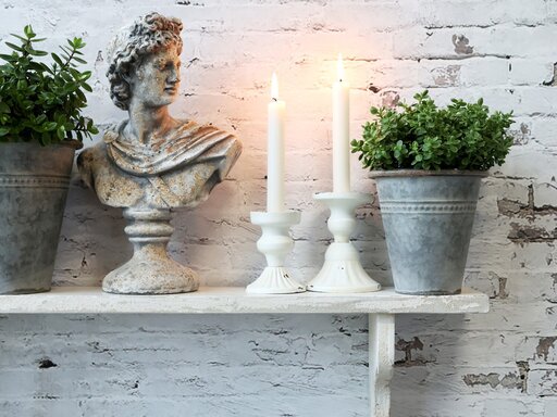 Impressionen zu Chic Antique Eisen Blumentöpfe im Set, Bild 1