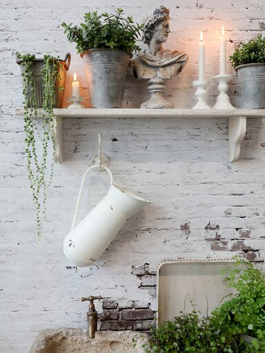 Impressionen zu Chic Antique Eisen Kerzenständer für Stabkerzen, Bild 4