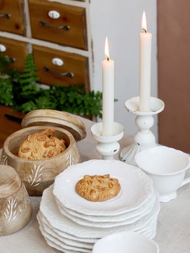 Impressionen zu Chic Antique Eisen Kerzenständer für Stabkerzen, Bild 6