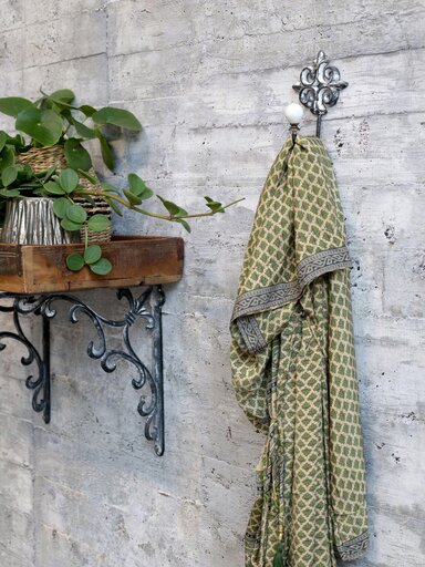 Impressionen zu Chic Antique Eisenhaken mit Dekor und Griff, Bild 2