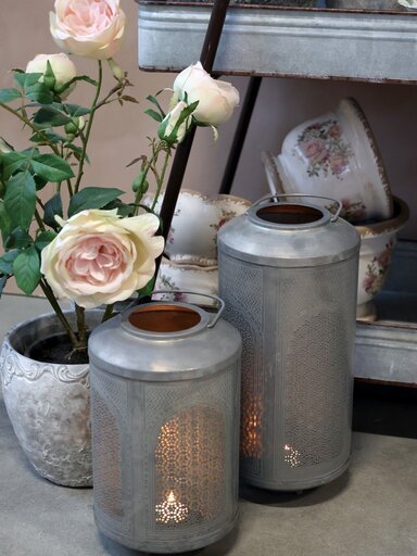 Impressionen zu Chic Antique Eisenlaterne mit Muster, Bild 3