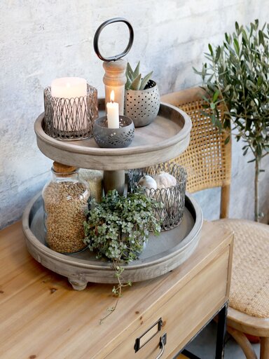 Etagere aus Holz | Chic Antique