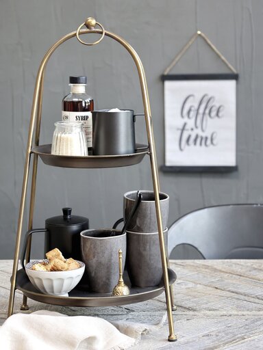 Impressionen zu Chic Antique Etagere mit zwei Schalen, Bild 1
