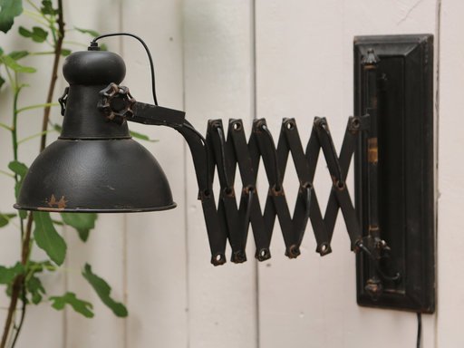 Impressionen zu Chic Antique Factory Lampe für die Wand, Bild 1