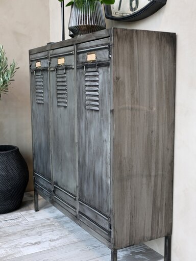Impressionen zu Chic Antique Factory Schrank mit 3 Türen, Bild 2