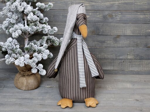 Impressionen zu Chic Antique Figur Gustav Gans braun, Bild 3