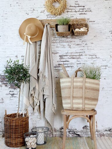 Impressionen zu Chic Antique Fil de fer Korb mit Eisen, Bild 2