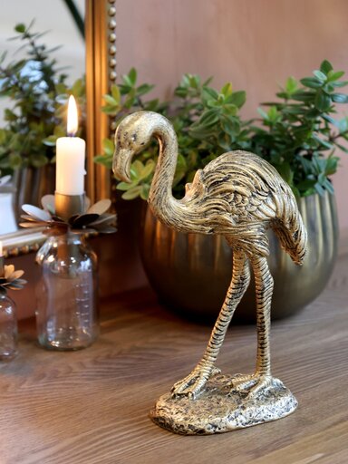 Impressionen zu Chic Antique Flamingo Dekoelement, Bild 1
