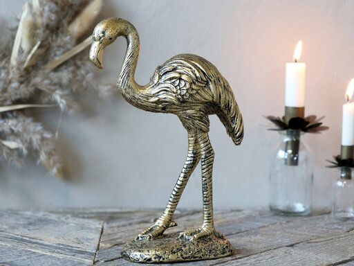Impressionen zu Chic Antique Flamingo Dekoelement, Bild 2