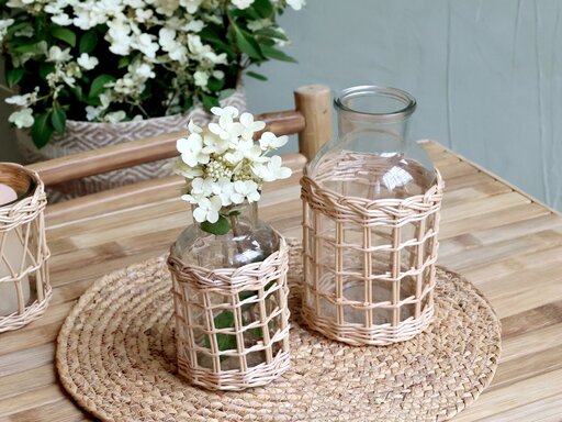 Impressionen zu Chic Antique Flasche mit geflochtenem Muster, Bild 3