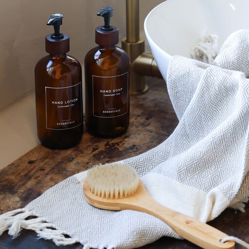 Impressionen zu Chic Antique Flasche mit Pumpe mit Hand Soap Aufschrift, Bild 1