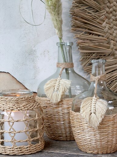 Impressionen zu Chic Antique Flasche mit Schilf, Bild 2