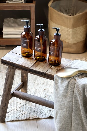Impressionen zu Chic Antique Flasche Spender mit Pumpe Body Wash Aufschrift, Bild 1