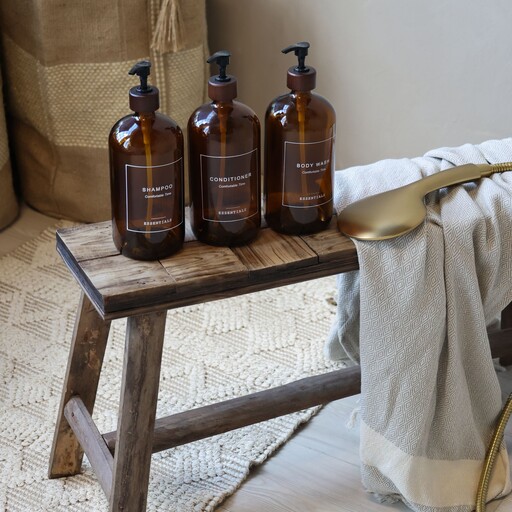Impressionen zu Chic Antique Flasche Spender mit Pumpe Conditioner Aufschrift, Bild 1