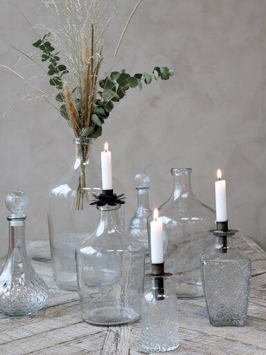 Impressionen zu Chic Antique Flaschenaufsatz Kerzenhalter mit dekorativem Rand, Bild 4