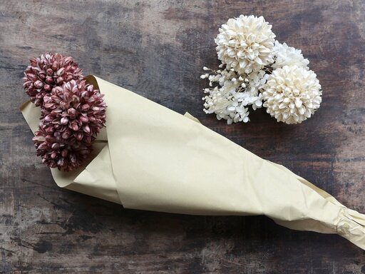 Impressionen zu Chic Antique Fleur getrocknete Schneeball Blumen farbig, Bild 4
