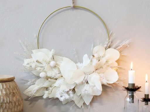 Impressionen zu Chic Antique Fleur Kranz mit getrockneten Blumen, Bild 2