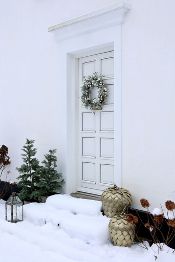 Impressionen zu Chic Antique Künstlicher Tannenbaum im Weidenkorb mit LED-Beleuchtung, Bild 2