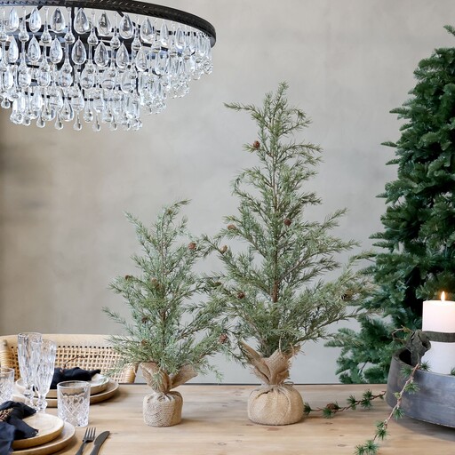 Impressionen zu Chic Antique Fleur Tannenbaum mit Zapfen, Künstlich, Bild 1