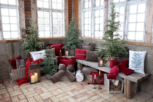 Impressionen zu Chic Antique Künstlicher Tannenbaum mit Zapfen & Schnee, Bild 2