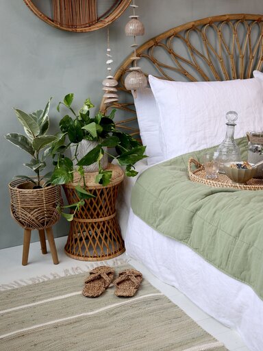 Impressionen zu Chic Antique Flickenteppich mit Streifen, Bild 1