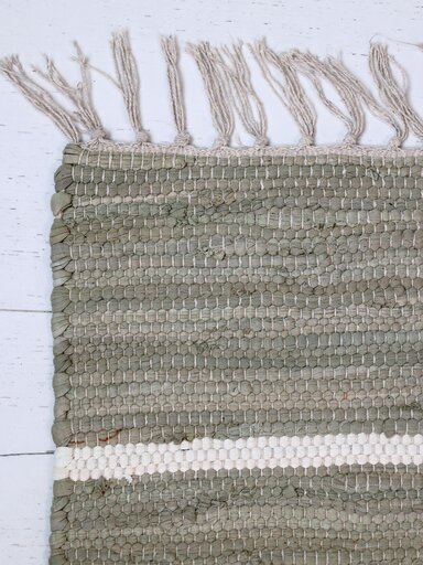 Impressionen zu Chic Antique Flickenteppich mit Streifen, Bild 3