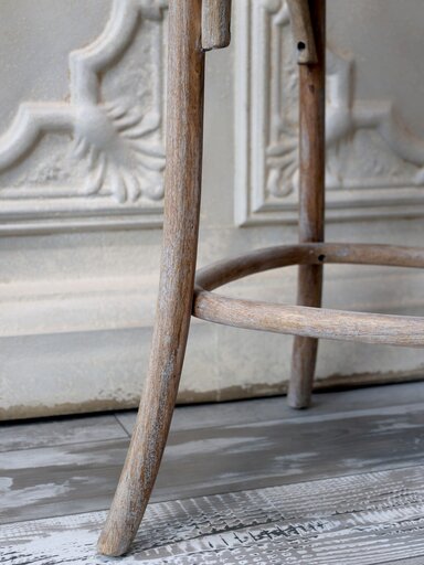 Impressionen zu Chic Antique Französischer Barhocker mit Sitz und Rückenlehne, Bild 2