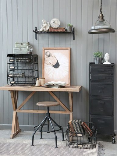 Impressionen zu Chic Antique Französischer Tisch Recycling Holz, Bild 1
